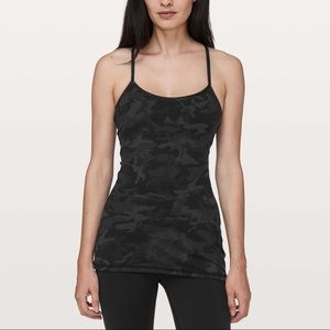 Camo Lululemon Power Y tank